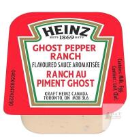 Heinz Ghost Pepper Ranch 60 x 25mL Portion Packs, Spicy Flavoured Sauce, Best Before March 2026