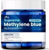New Pure Health Max Supreme METHYLENE BLUE Capsules - Pharmaceutical Grade Supplement for Humans | 1% USP Grade Quality Third Party Tested | 60 Ultimate Brain Boost Tablets / 60 Day Supply