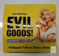 NEW Evil Goods Lavender Whipped Tallow Honey Balm, All-Natural Multi-Purpose Cream, 2 oZ