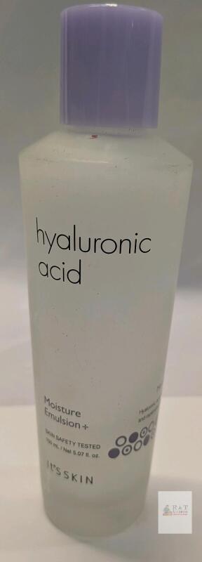 NEW It's Skin Hyaluronic Acid Moisture Emulsion+ 150mL Facial Moisturizer, Skin Safety Tested, Korea