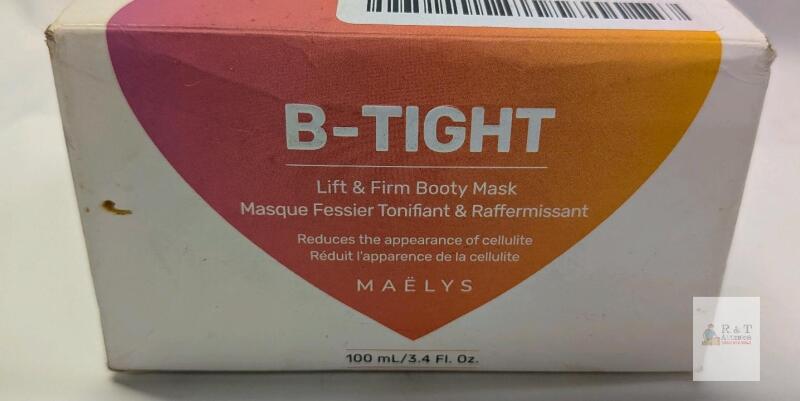 NEW Ma&euml;lys B-TIGHT Lift & Firm Booty Mask, 3.4 fl oz (100 mL), Reduces Cellulite Appearance, 12M PAO