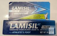 NEW Lamisil AT Cream 1% Terbinafine Hydrochloride, Antifungal, 1 oz (30g), Exp 09/2026, Lot 4K012C