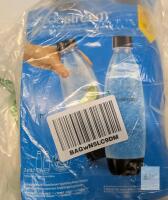 NEW SodaStream 1L BPA-Free Carbonating Bottles 2-Pack, Compatible with Fizzi, Terra, Genesis-