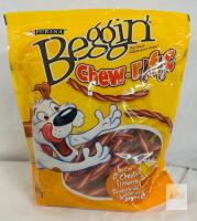 Exp 2025 Purina Beggin' Chew-rific Dog Treats Bacon & Cheese 850g Resealable Bag