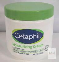 NEW Cetaphil Moisturizing Cream 16 oz for Dry & Sensitive Skin, Fragrance-Free, Paraben-Free, Lot 423303