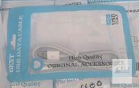 NEW USB-A to Micro-USB Data Cable, 3.3ft (1m), White, Original Packaging, USB 2.0, 2A