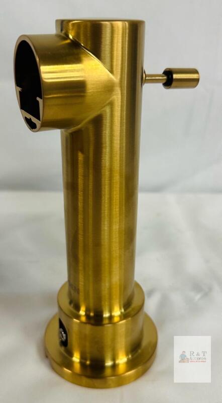 NEW Moen 172656BG Tub Spout, Brushed Gold, Metal Construction, Diverter, 7.17 In. Slip-Fit/Threaded