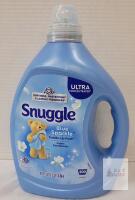 NEW Snuggle Blue Sparkle Fabric Softener 80 fl oz Ultra Concentrated, 200 Loads, Cuddle-Up Fresh