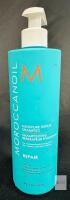 Moroccanoil Moisture Repair Shampoo, 16.9 fl oz (500 ml), Pump, Color-Safe, Sulfate-Free, Canada