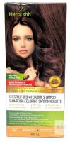 New Herbishh CHESTNUT BROWN Colour Shampoo With Full Grey Coverage, 3-in-1, Long Lasting Hair Colour, 400ml, exp 15/5/2026