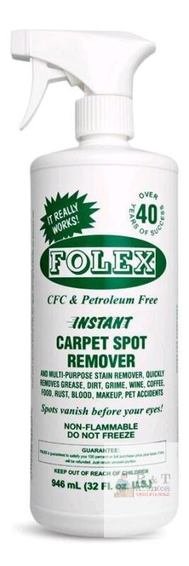 New Folex Instant Carpet Spot Remover, 946-mL