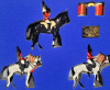 Wm Britains ' The Life Guards Mounted Band ' Toy Soldier Miniatures , Set 1 - 3