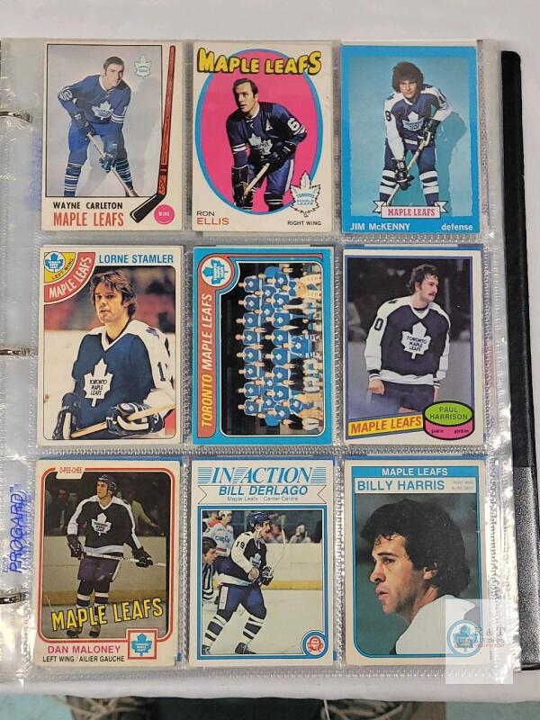 1969 - 2021 Toronto Maple Leafs NHL Hockey Trading Card Singles , 207 Trading Cards