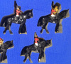 Wm Britains ' The Life Guards Mounted Band ' Toy Soldier Miniatures , Set 2 - 3