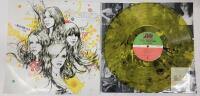 The Donnas " Gold Medal " Record Lp "Gold Smoke" Colored Vinyl . Slight Warped to LP