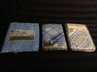 3 Sets Pillow Cases old new stock