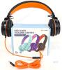 New Black/Orange Ailihen i35 USB-C Plug Wired Headphones With Kids Safe Volume Limiter - 2