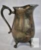 Regal Silver Hong Kong Silver-Plated Water Pitcher, 64oz, 8.5in Tall, Ornate Feet & Handle - 2