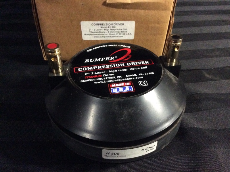 New BUMPER Compression Driver Made in USA