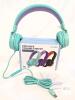 New Green/Purple Ailihen i35 USB-C Plug Wired Headphones With Kids Safe Volume Limiter - 2