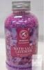 NEW Aromatika Bath Salt Lavender with Natural Lavender Essential Oil - 600g Jar .