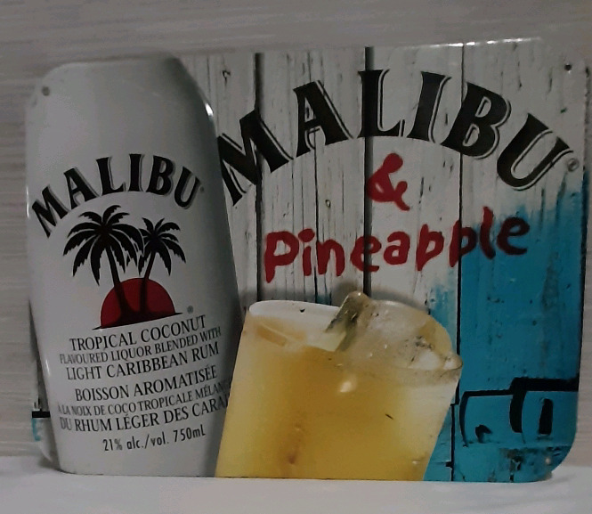 Malibu Rum Signage