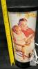 T-Lite Electronic Picture Frame Lamp with Box, 10" Tall, Interchangeable Art Display circa 1980s-1990s. - 2