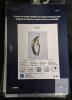 Maia "Pearls & Emeralds" Ert&eacute; Cross-Stitch Kit, Finished Lady with Roses Embroidery, Woven Scarf 60" - 6