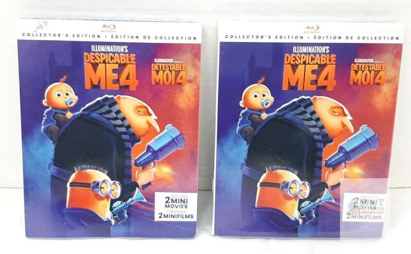 Despicable Me 4 Collector&rsquo;s Edition Blu-ray w/Slipcover, 2 Mini-Movies, Bilingual Packaging