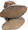 MCM Pair of J. Pinal Hand-Carved 6.5" Mexican Folk Art Wooden Bust Sculptures Signed Mid-Century - 5