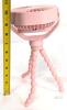 New Pink Mini Fan With Flexible Octopus Tripod for Car Seat, Student Bed, Bike - USB Rechargeable, Desk Fan for Office, Baby Room or Outdoor - 2