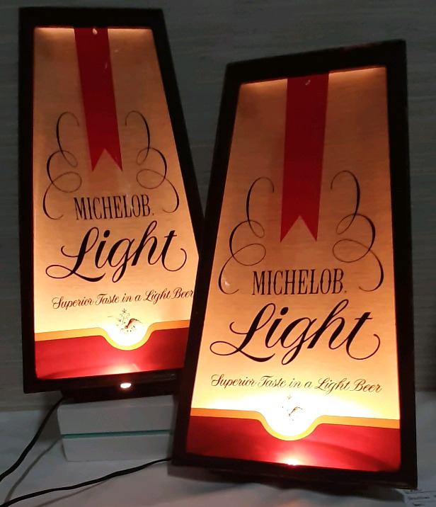 2 Michelob Beer Signs