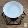 NEW Ceramic & Metal Geometric Tealight Candle Aroma Burner &ndash; Essential Oil Diffuser with Box - 2