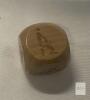 5 NEW 6 Sided Couple Dating Dice, Natural Wood, Position Engravings, Pouch Included, X00436JEGT - 4