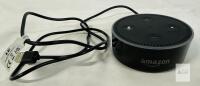 Amazon Echo Dot 2nd Gen Smart Speaker, Alexa, Black, 3.3", w/ LE PRUSB001 USB Cable AS IS