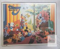 Disney Babies Framed Nursery Print #88024, OSAP, 20"x16", Walt Disney, Classic Characters