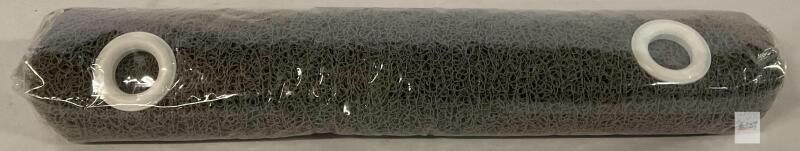 NEW Non-Slip Grey PVC Bath Shower Mat, 16"x24", Wall-Mount Holes, YOUFEIQI, Soft Quick-Dry Mesh
