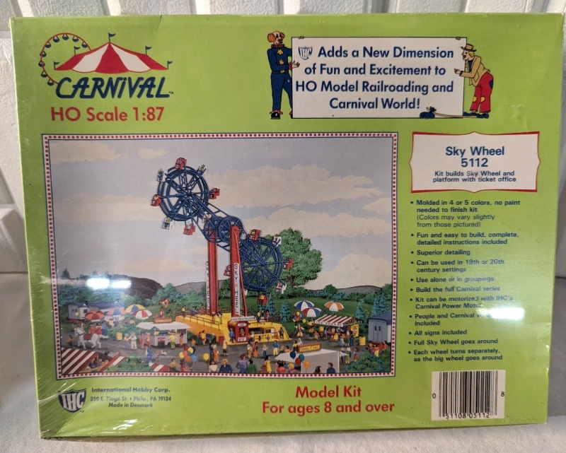 International Hobby Corp Sky Wheel Carnival Model Kit