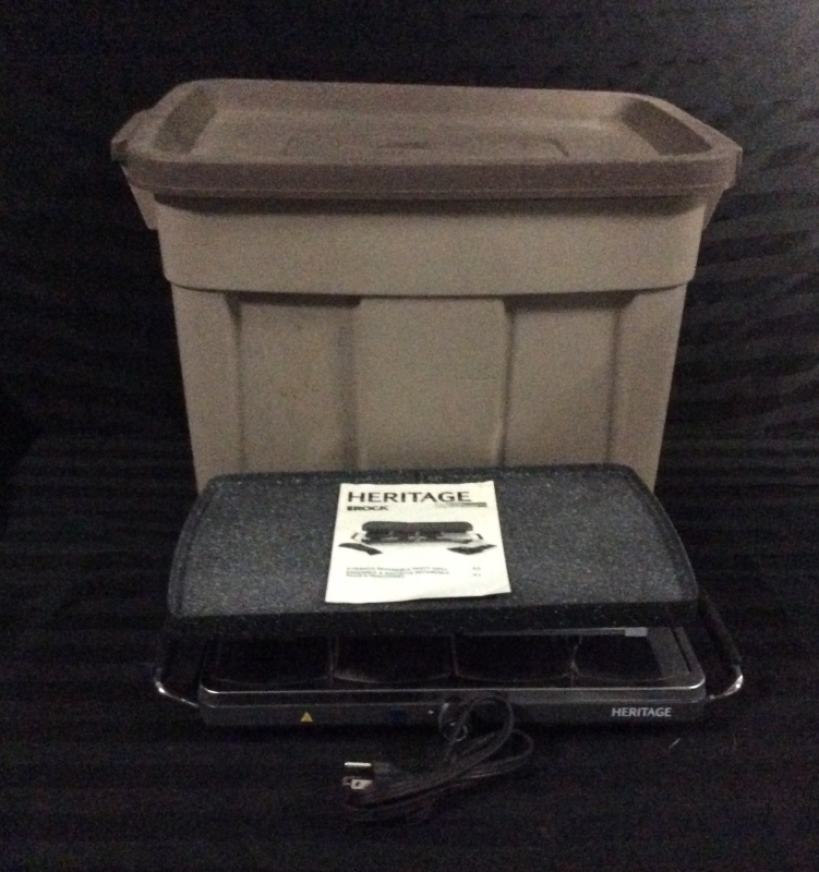 HERITAGE ROCK Party Grill & Large Tote