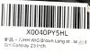 NEW Long Brown Straight Synthetic Cosplay Wig 23" by 7JHH, Open Weft Cap, Adjustable Straps - 2