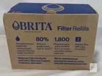 Brita OB07 Water Filter Refills 6-Pack, Activated Carbon, NSF/ANSI 42/53, BPA-Free, 40-Gallon Capacity