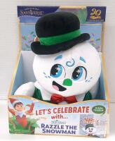 new Elf on the Shelf Razzle the Snowman Plush & Book Set, Santaverse 20th Anniversary Limited Edition