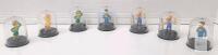 The Simpsons Capsule Station Mini Figures Lot x7 &ndash; Skinner, Willie, Krabappel (Dome Cases)