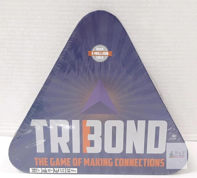 TRIBOND 2015 Edition Board Game by Everest Toys, Family/Party, 3-12 Players, Triangular Tin, New