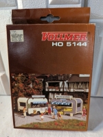 Vollmer Market Stand Model Kit