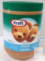 bb Sept 2026 Kraft Light Smooth Peanut Butter 2kg Jar, Pareve Kosher, 25% Less Fat,