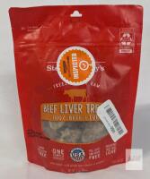BB APR-27-2026 Stella & Chewy's Beef Liver Treats, Freeze-Dried, 3 oz, Single Ingredient, Lot #250225-015554, USA Made