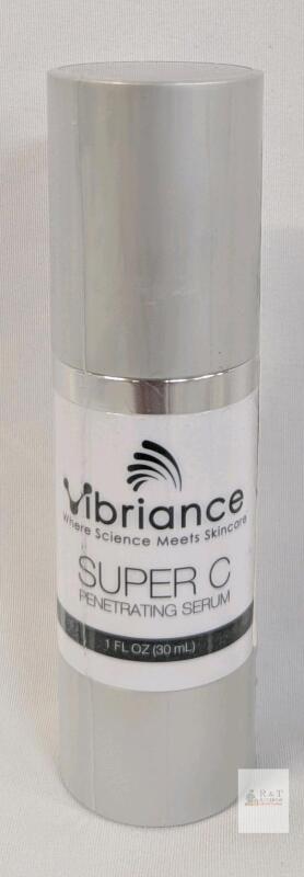 Vibriance Super C Penetrating Serum 1 FL OZ (30 mL), Exp 08-2028, Vitamin C, Batch 35476A