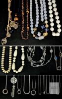 18 Vintage to Modern Necklaces & Chains Up To 35" Long
