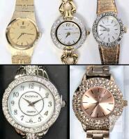 Vintage SEIKO 2Y00-0019 & Lucien Piccard 73015YL Ladies' Watches + Elgin II, Trelu